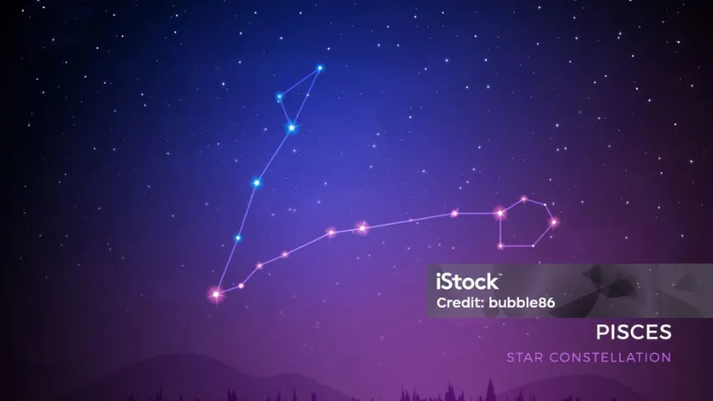 Tổng quan vị trí, thời điểm và độ sáng của chòm Song Ngư